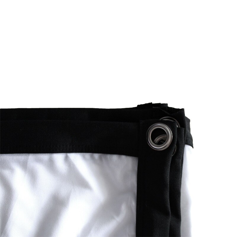 100inch 60inch Portable Projection Screen 16:9 Thin Transparent Polyester Cloth Projection Screen For Home Outdoor Theater