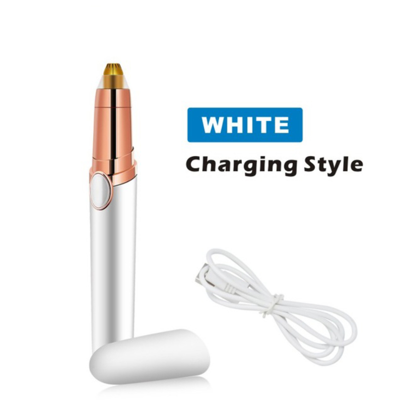 Elektrische Wenkbrauw Trimmer Usb Oplaadbare Eye Wenkbrauw Epilator Mini Scheerapparaat Scheerapparaten Draagbare Gezichtshaar Verwijderaar Vrouwen Depilator