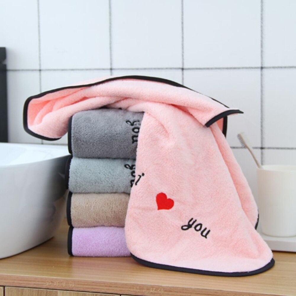 Embroidered Couple Towel Romantic Love For Girlfriend Boyfriend Towel Anniversary For Wife Husband Valentines Day