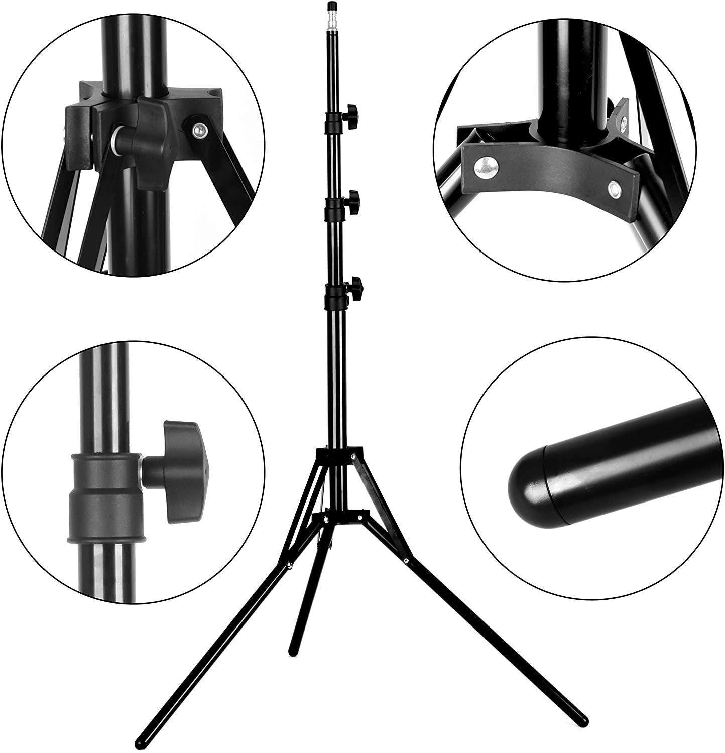 Statief Light Stand Fotografie Fold Draagbare Lichtgewicht 200 Cm/6ft Fotostudio Voor Flash Reflector Softbox Paraplu Video Schieten