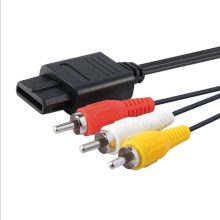 1.8M Hd Av Verlengkabel Voor Nintendo N64 Ngc Audio Video Kabel Snes Drie-Rij Multifunctionele av-kabel Game Console Accessoires