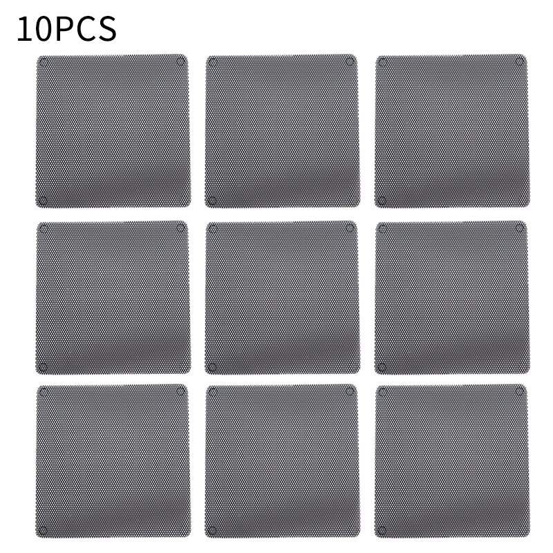 PVC Computer Dust-proof Filter Net Cover Dust-proof Filter Box Cover Computer Cooling Ventilation Net Computer Net Shell Cooler: 10pcs Dust net