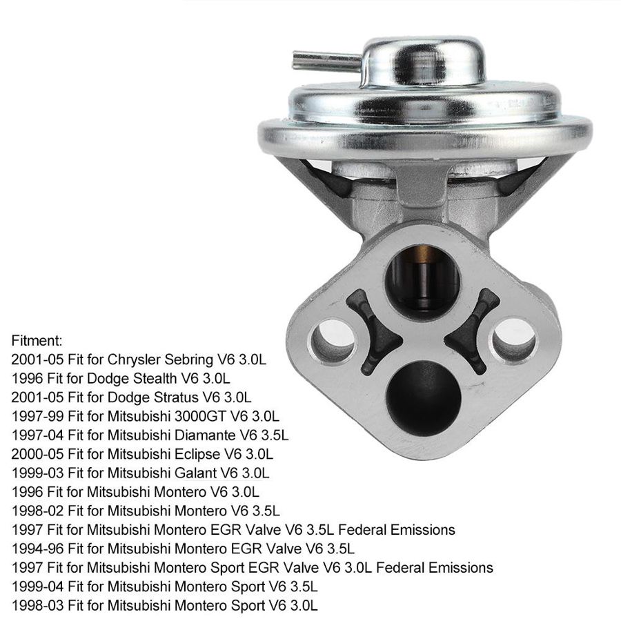 Bil egr avgasåterföringsventil  md199283 passar för mitsubishi diamante biltillbehör