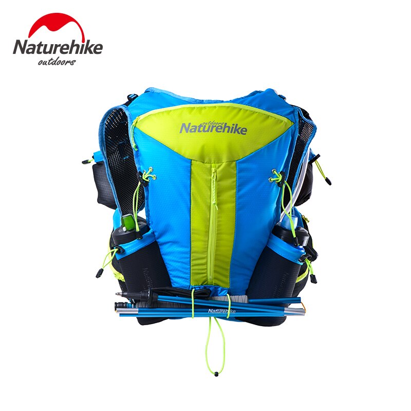 Naturehike 12l unisex utomhus ultralätt vätskepack ryggsäck för löpning, maraton, cykling, vandring, skidåkning  nh70 b 067- b