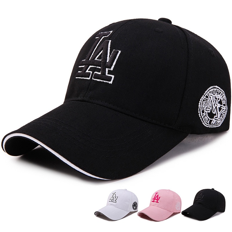 Unisex Brief La Baseball Cap Snapback Katoen Hoed Hip Hop Outdoor Zomer Hoeden Voor Vrouwen Caps Voor Mannen Verstelbare casual Cap