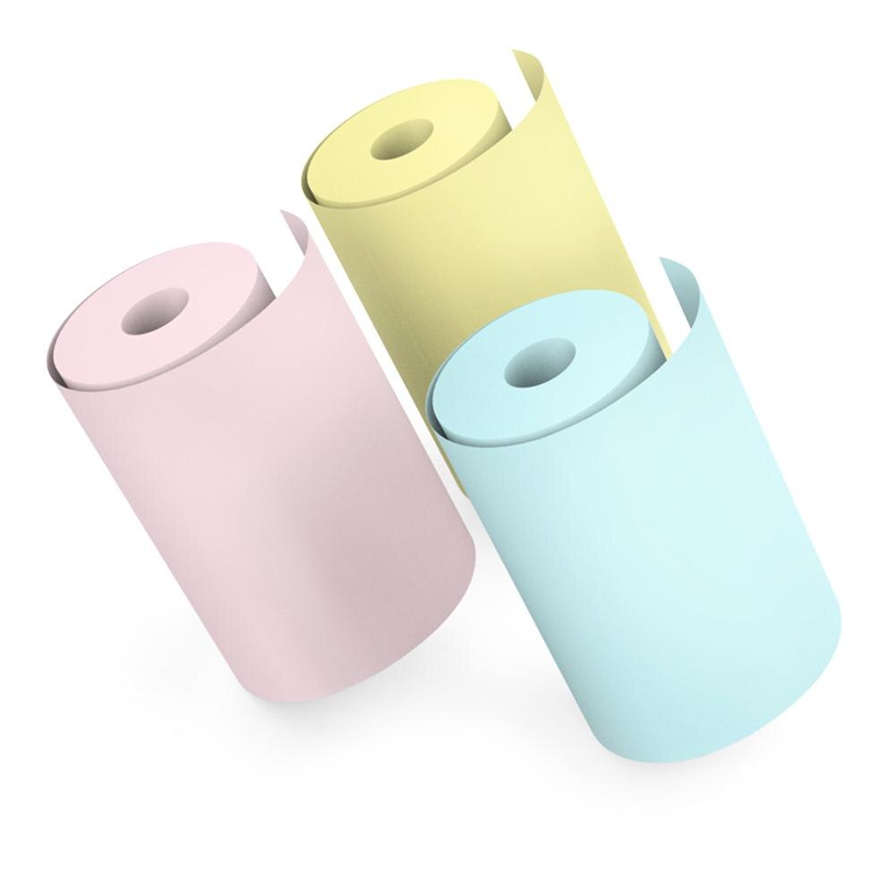 Papel de impresión de fotos para Paperang P1, adhesivo térmico de 57x30mm