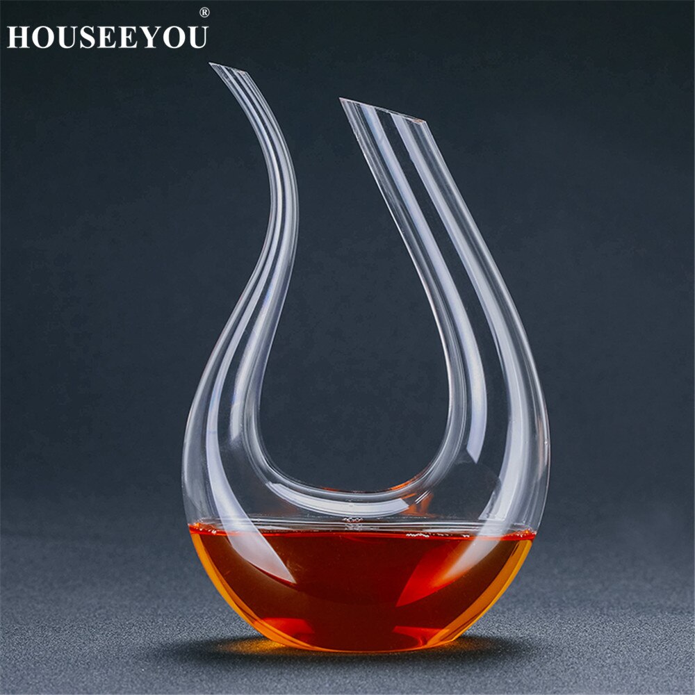 Ménageyou – carafe à vin rouge en cristal fait à la main de 1500ML, ensemble de carafe à eau de Brandy, pichet, bouteille de Champagne pour Bar, de mariage