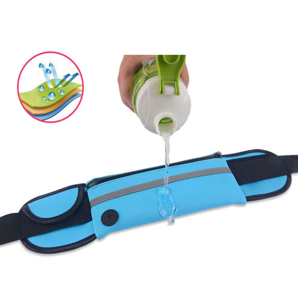 Marsupio da corsa marsupio sportivo custodia per cellulare uomo donna custodia nascosta borse da palestra per palestra professionale confezione da cintura