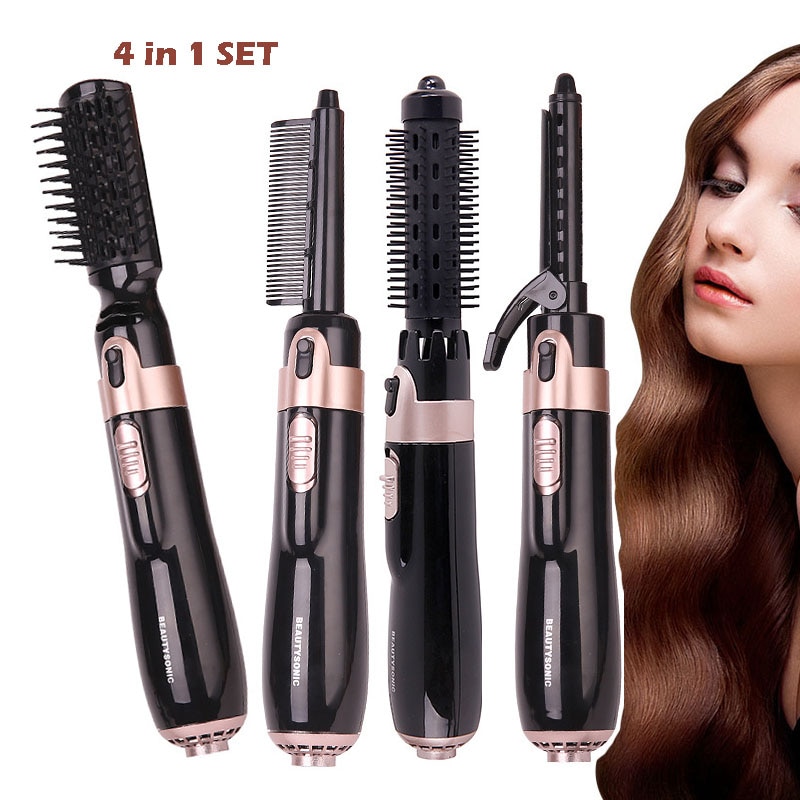 air brush hair dryer Electric brush curly straight hair dryer comb Multifunctional hair styling tool for women SU405