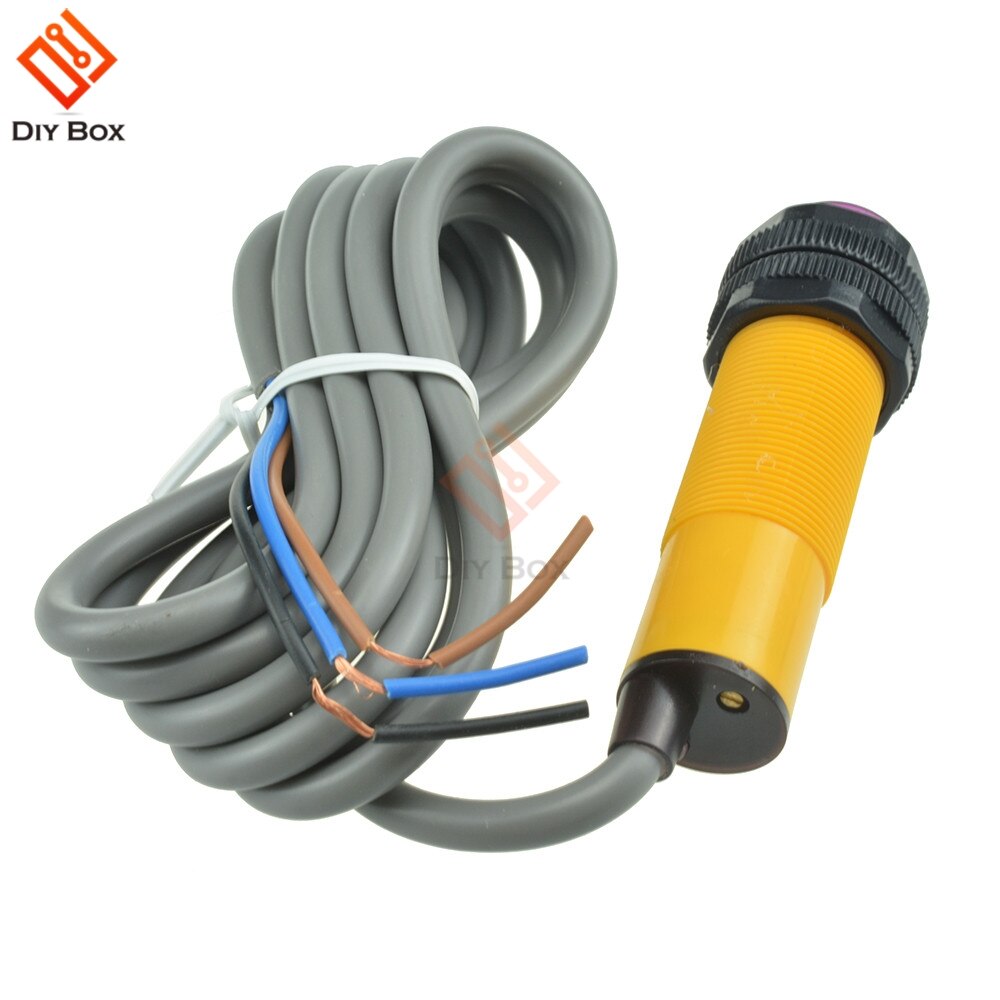E18-D50NK diffuse reflectance infrared obstacle avoidance sensor infrared photoelectric switch proximity switches NPN