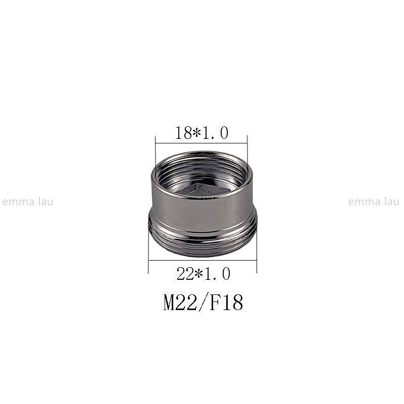 16 17 18 20 21 22 23 24 25 30mm vrid 22 kransamlare adapter vattenrenare kopplingar mässing köksblandare vvs tillbehör: Mång
