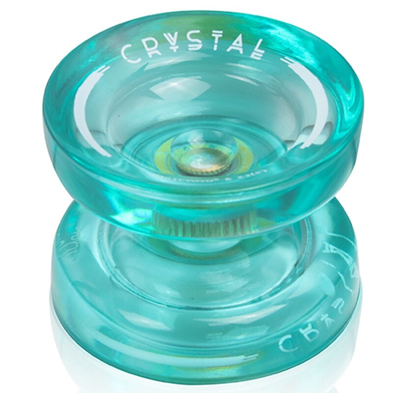 Icyoyo K2P Responsieve Abs Yoyos Voor Kinderen Beginner Yoyo Met Handschoenen Korte Puller Touw Opbergtas: Green
