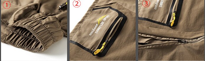 Man Summer Cycling Trekking Trousers Hiking pants outdoor Climing sports quick dry camping Fishing Plus Size 5XL P9