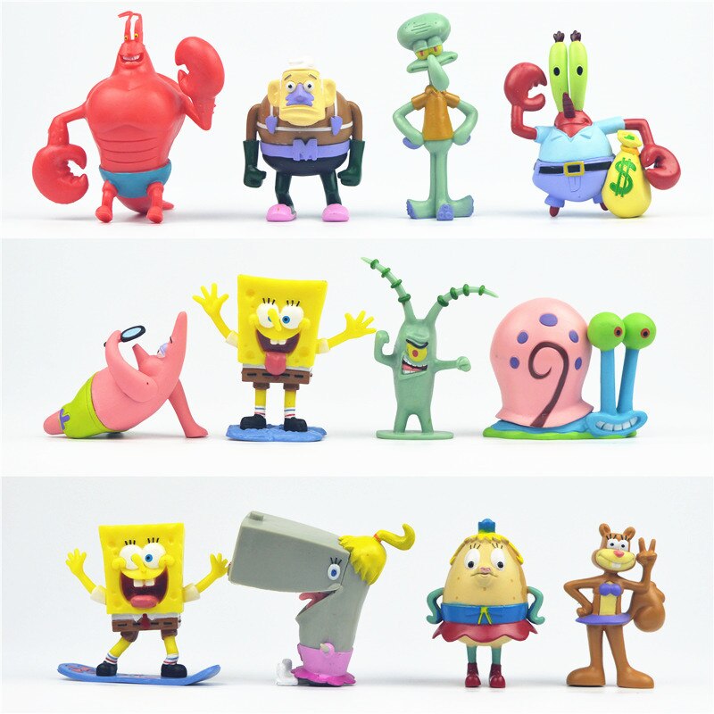 Thuis Aquarium SpongeBob Figuren Ornamenten Ananas Huis Squidward Paaseiland Krusty Krab Aquarium Decoratie Decor