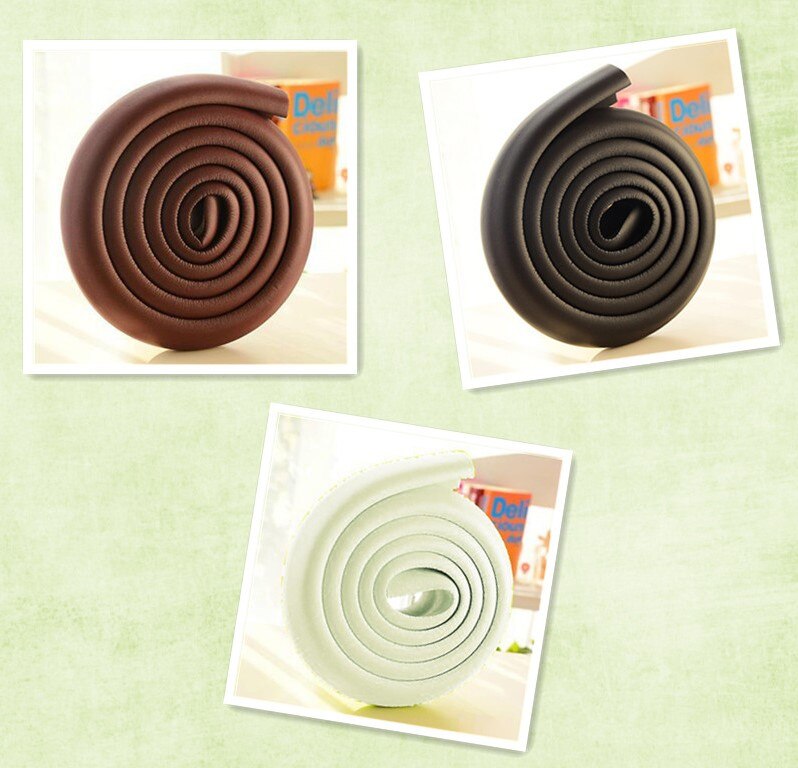 2M Baby Veiligheid Corner Protector Solid Veiligheid Edge Guards Kinderen Bescherming Beveiliging Tape Muur Hoek Vorm Kids Kind Protector: Color 14