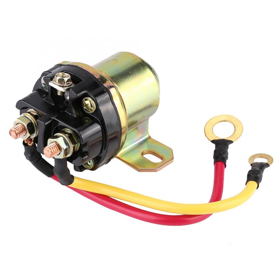 Startmotor Relais Starter Solenoid Relais Fits All Binnenlandse En Ingevoerde 12-24 V Starter Aluminium 12-24 V 150A