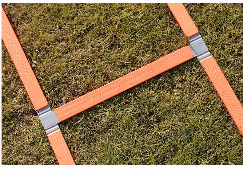 Agility Ladder Training Rope - Fitness Obstacle Course Frame - PU Material