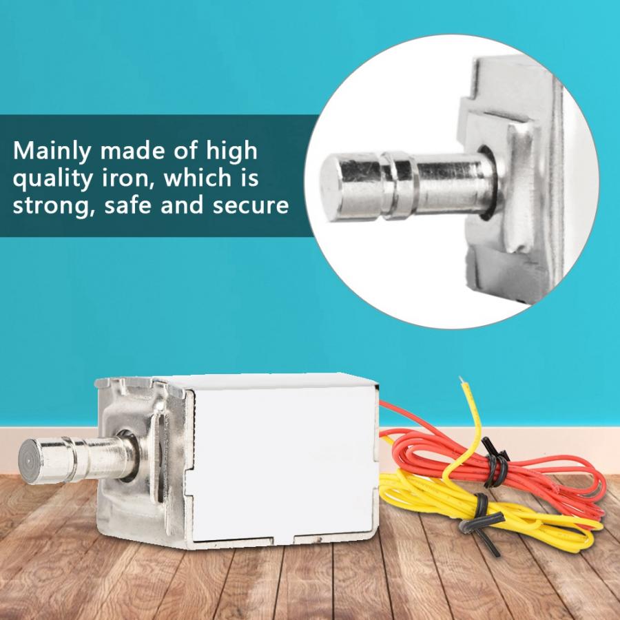 DC 12V Electromagnetic Lock Micro Electric Magnetic Bolt Lock Cabinet Drawer Door Lock