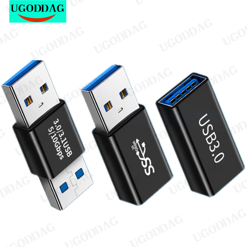 1PCS USB 3.0 Adapter Male to Female Fmale-Female Male-Female Converter Coupler Changer Connector Durable for PC Laptop