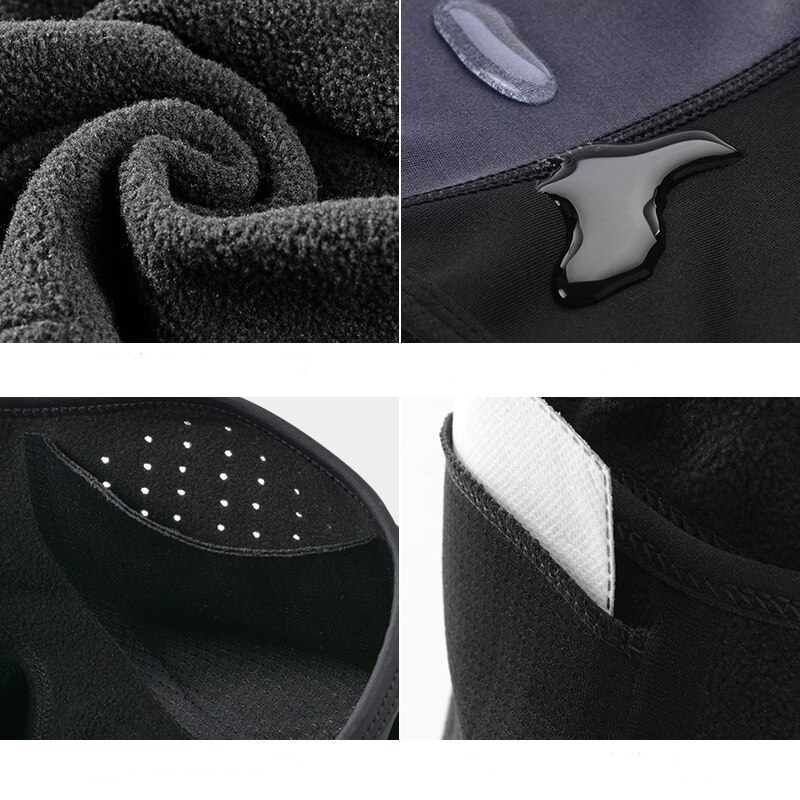 ROCKBROS Winter Warm Halten Winddicht Radfahren Maske Fleece Thermische Radfahren Gesicht Maske Balaclava Ski Maske Angeln Skifahren Hut Headwear