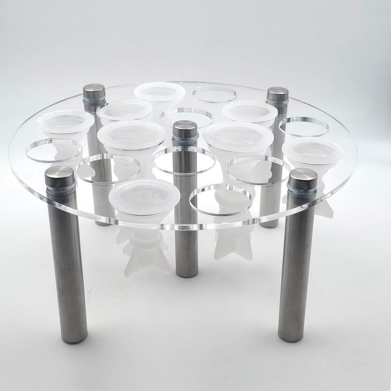 Schachfigur bilden Halfter Acryl Schachfigur Halfter 5 Beins tützen stehen für Epoxidharz formen Schach zubehör zum Gießen