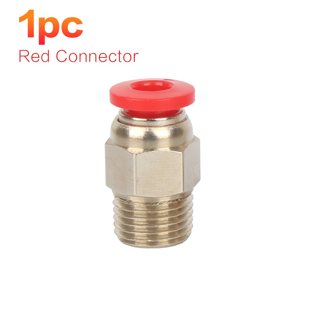 3DSWAY 3D Printer Parts PC4-01 Quick Connector Pneumatic Fittings Connector 4*2 Feeding PTFE for e3dv6 Hotend 1.75mm Filament