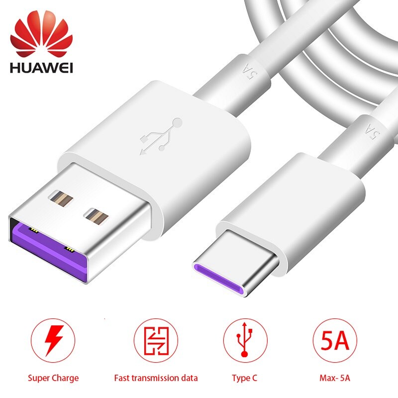 Super câble de charge rapide 5A original de 1/1,5/2 m, pour huawei P20/10/9/pro, honor view 20 V20 V10 V9 Magic 2 note10 8,