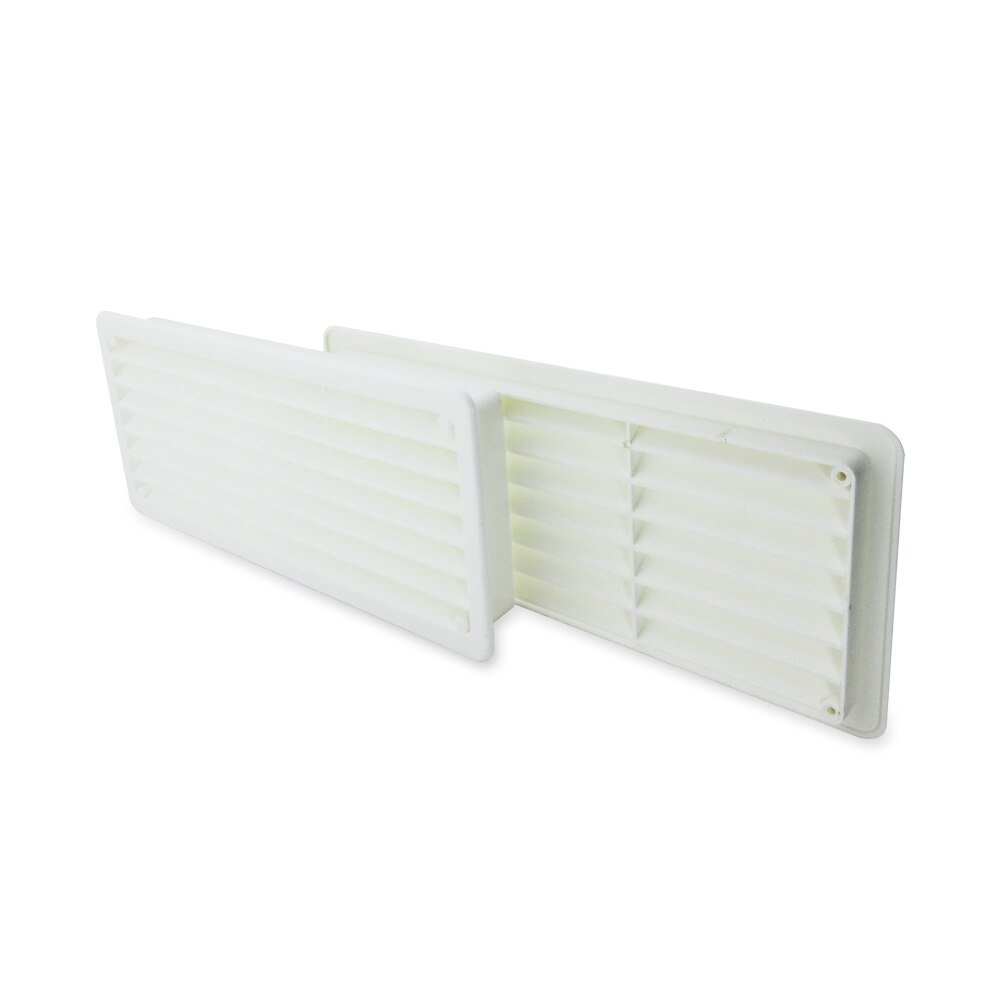 Rejilla de termoplástico telescópica para puertas y muebles 270x120, pRejilla de ventilación blanca para puertas, muebles, tab