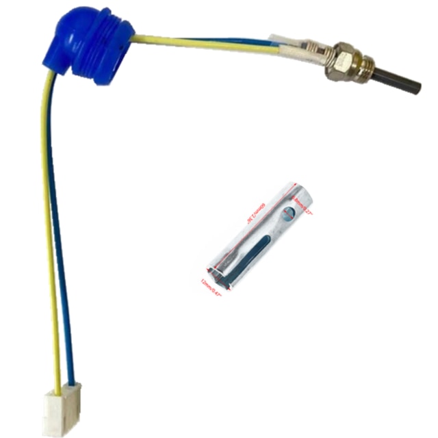 Calefacción estacionaria para vehículos diésel, calentador de aire de 12V, 24V, 2KW y 5KW con enchufe incandescente para carros, caravanas, camiones y barcos: 24V glow plug wrench