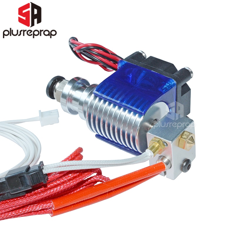 Verbesserte V6 J-kopf Hotend waten/Bowden Extruder mit Heizung M3 schraube-in Thermistor Düse Fan Wärme waschbecken MK8 3D für Drucker Teile