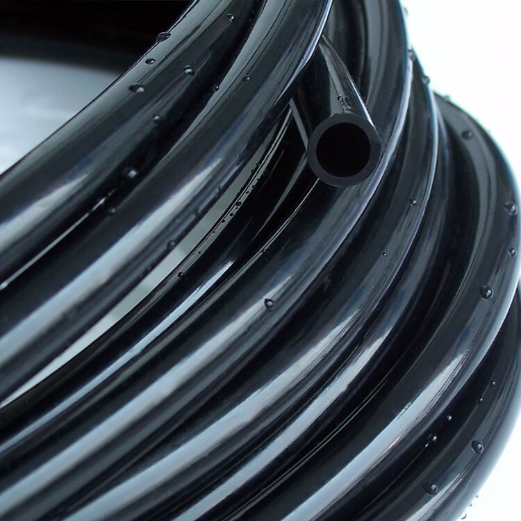 10 x 12 silikonrör  id 10mm od 12mm flexibel gummislang tjocklek 1mm fo-kvalitet mjölk öl dricksrör vattenkoppling: Svart