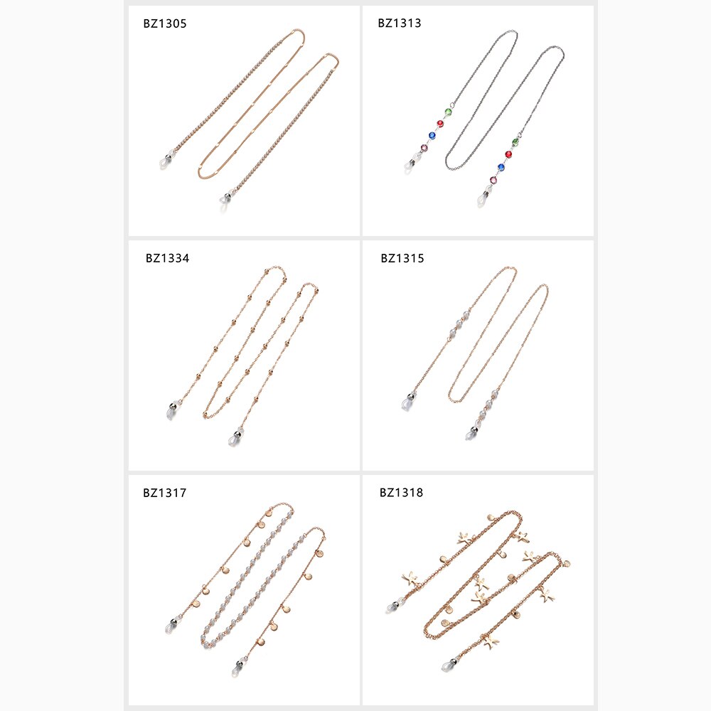 Zeester, schelp, zonnebril, ketting, parels, strass steentjes, brillenkoord, brillenketting, kralen, nekband, touw 70cm