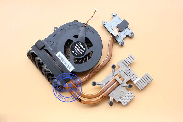 Nuova ventola di raffreddamento CPU/dissipatore di calore per TOSHIBA Qosmio X70 x70-at01s X75 P70 P70A MF80150V1-C010-G99: Fan with heatsink
