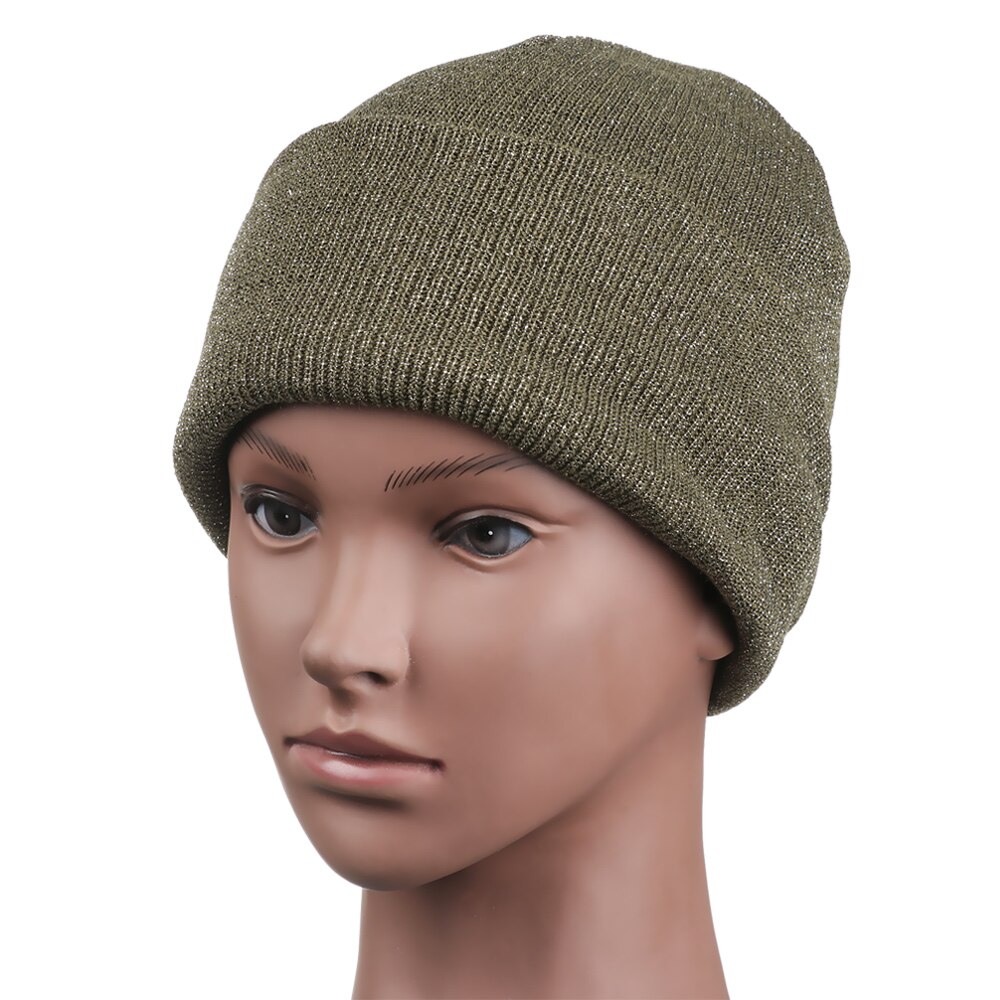 Kapelusz dla obu płci z miękkiej dzianiny czapka zimowa ciepła czapeczka damska biodro-chmiel jednokolorowe klasyczne modne bawełniane czapki robione na drutach