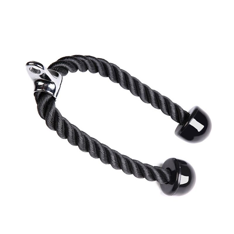 Fitness trícep corda multi ginásio cabo de fixação imprensa push pull down braço exercício
