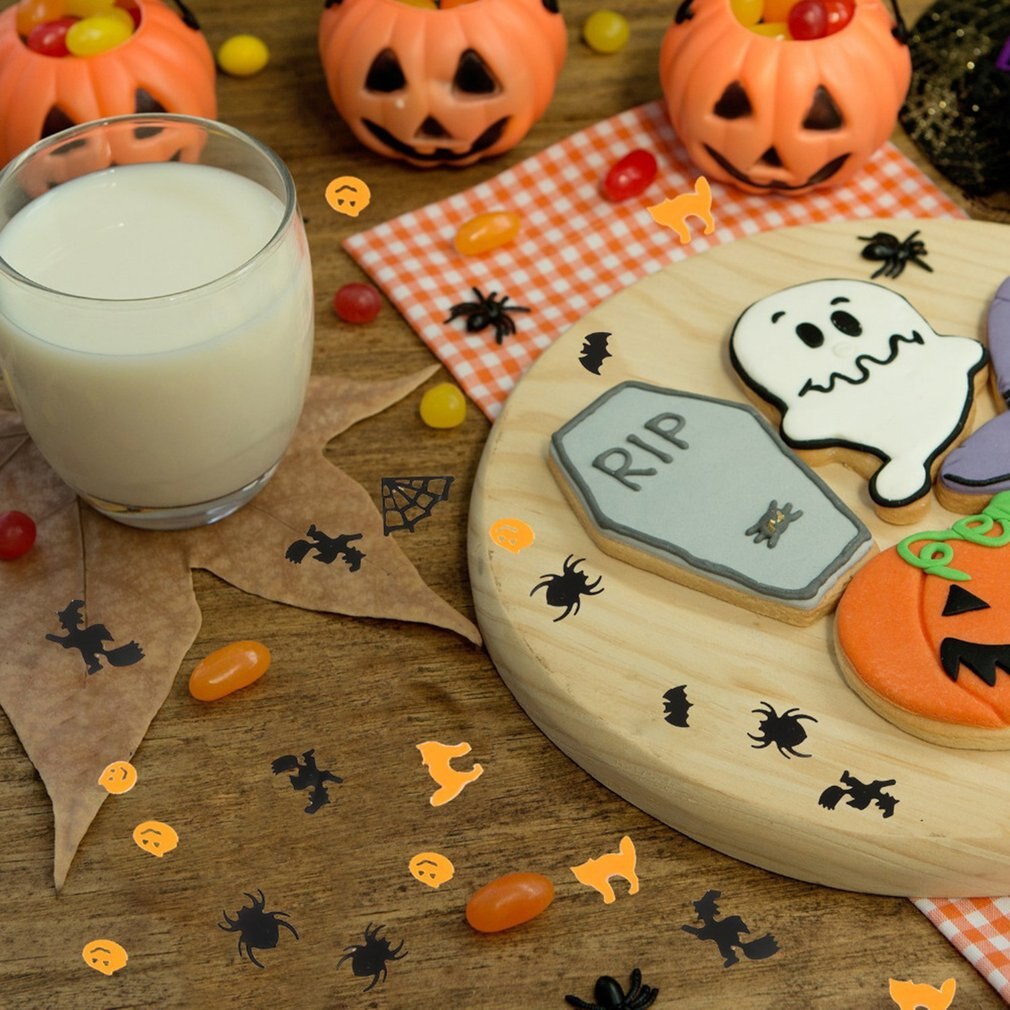 Halloween Site Layout Gooien Papier Kladjes Draagbare Lichtgewicht Gooien Papier Kladjes Vakmanschap