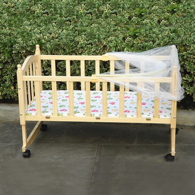 Mosquito Curtain Babies Cradle Crib Netting Arched Ger Type Toddler Cot Polyester Folding practical