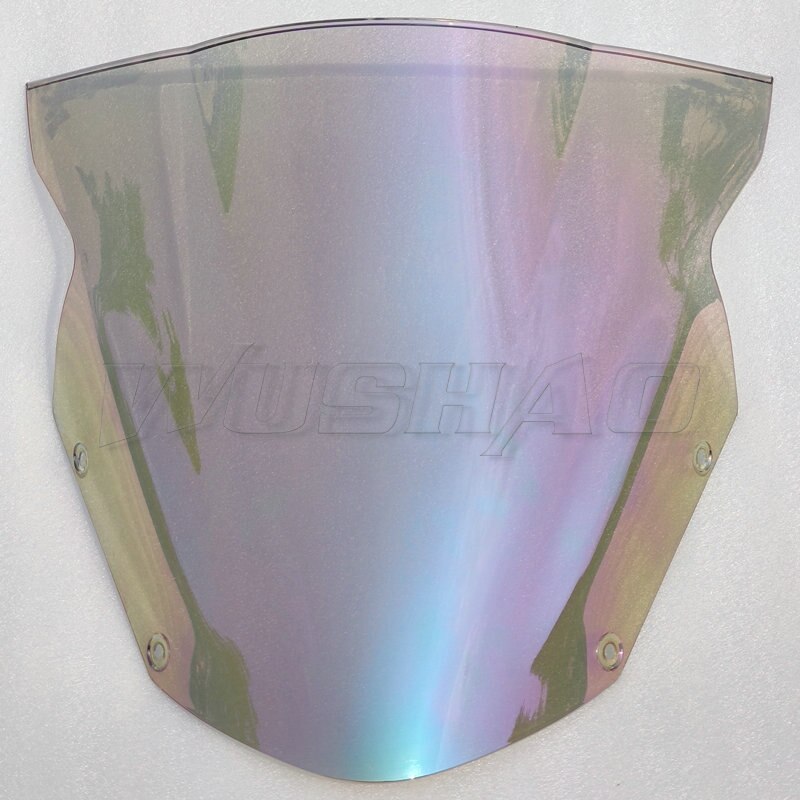 Pare-brise de moto en Iridium noir fumé pour Kawasaki Ninja R 650R ER6F EX650 C D, 650 ER-6F