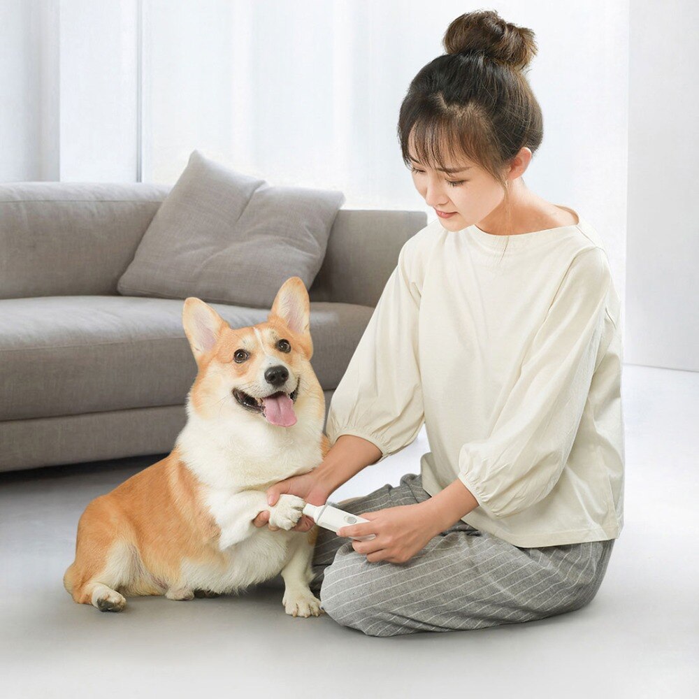 Pawbby Pet cat dog Electric Nail Polisher Portable Manicures Pets Scissors Nail Care Trimmer Low Noise Safety Cutter