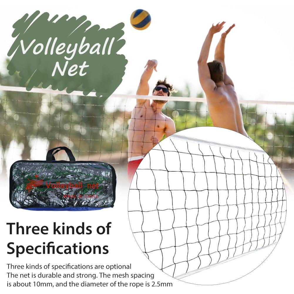 Sport Training Standard Badminton Net Outdoor Tennis Net Mesh Volleyball Net Exercise 3 Sizes Sun Protection Net