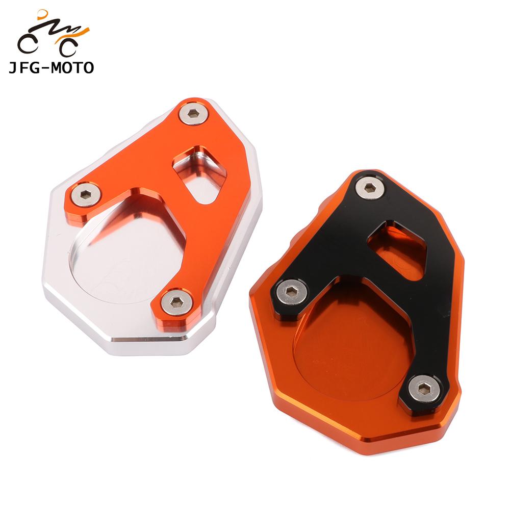 Motorcycle CNC Aluminum Foot Sidestand Kickstand Extension Plate Side Stand For KTM Adventure 1050 1090 1190 1290 ADV