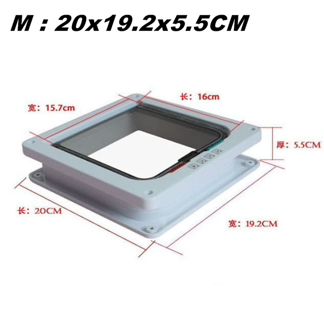 Conjunto de puerta con solapa para perro y gato, Perrera de seguridad con Control inteligente, túnel para animales pequeños, accesorios para mascotas: M