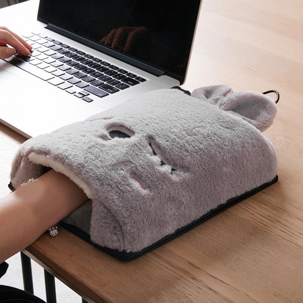 USB z postacią z kreskówki podgrzewana podkładka pod mysz zwierzęta Lovely Lady cieplejsze ręce biuro zimowa podkładka pod mysz dla kobiet pracujących Dropship