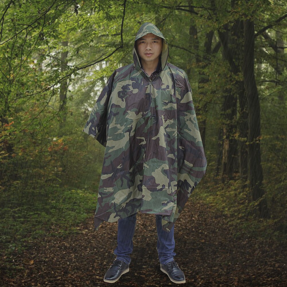 Poncho Impermeable Salvador Con Capucha Para Senderismo Reutilizable | En Línea