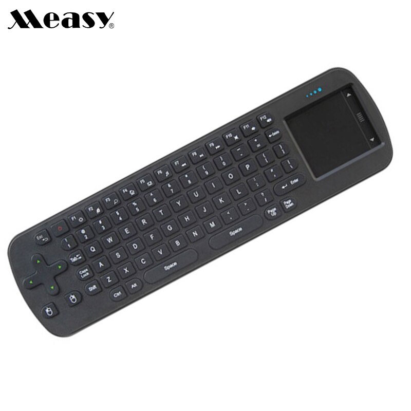 Measy RC12 2.4Ghz Mini Wireless Keyboard Air Mouse with TouchPad for Android TV Box/Mini PC/Laptop