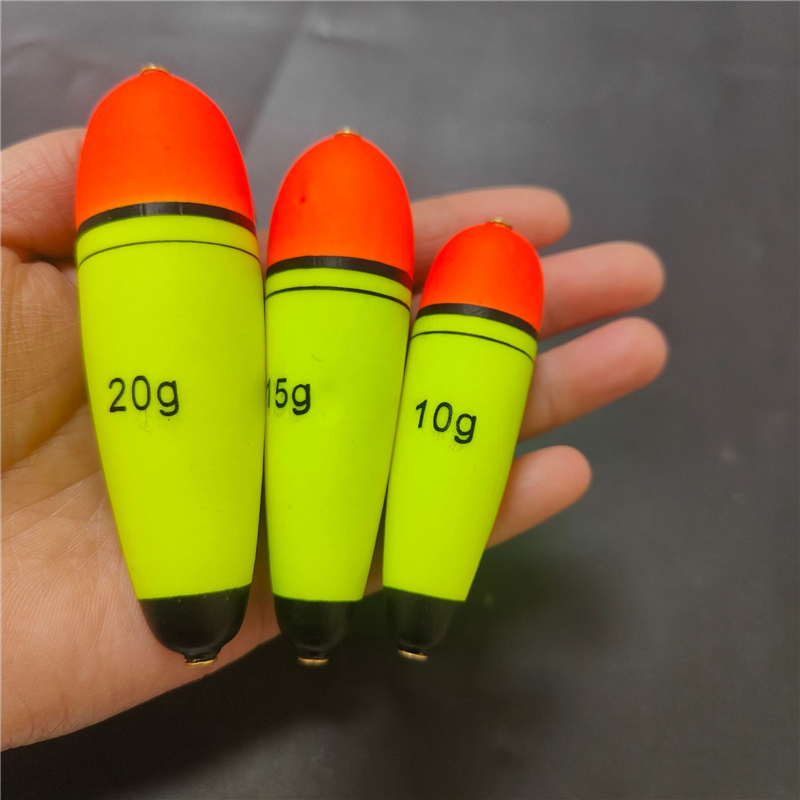 4pc 15-100g mousse flotteur de pêche flottant flottabilité EVA élastique Boya pêche flotteur roche pêche Bobber Flotador Peche Boia attirail