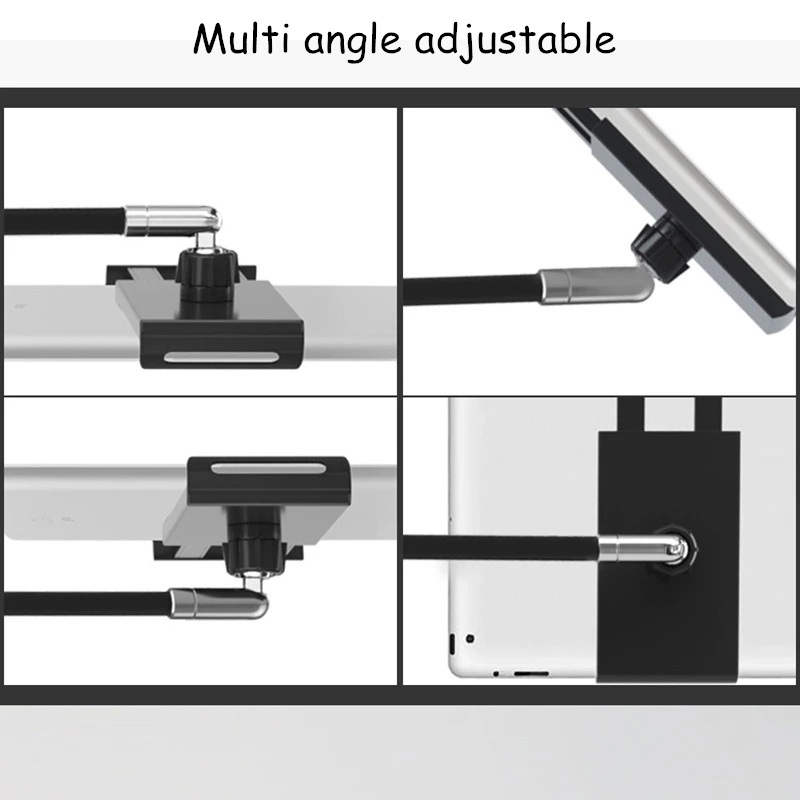 Statief Floor Stand Opvouwbare Tablet Telefoon Bed Houder Voor 4-11 Inch Mobiele Telefoon Tablet Floor Ondersteuning Voor Iphone ipad Pro 10.5''