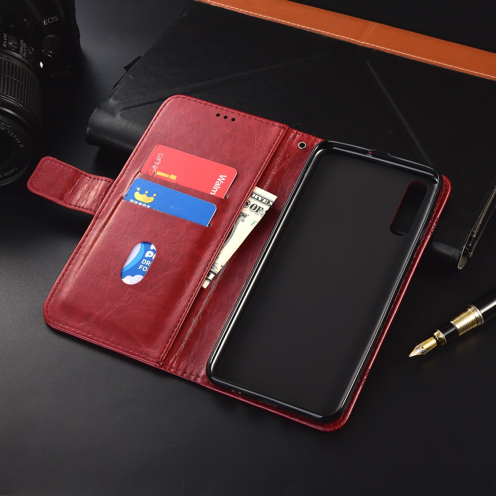 Til on galaxy  a30s a30 pung etui til samsung galaxy  a30s a30 a 30 cover kickstand flip cover til samsung  a30s a 30s fundas
