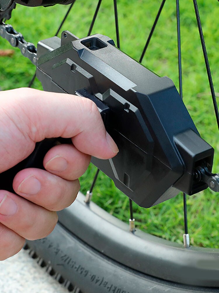 Draagbare Mtb Bike Chain Cleaning Tool Abs Fietsketting Wasmachine/Cleaner Scrubber Cyclus Accessoires