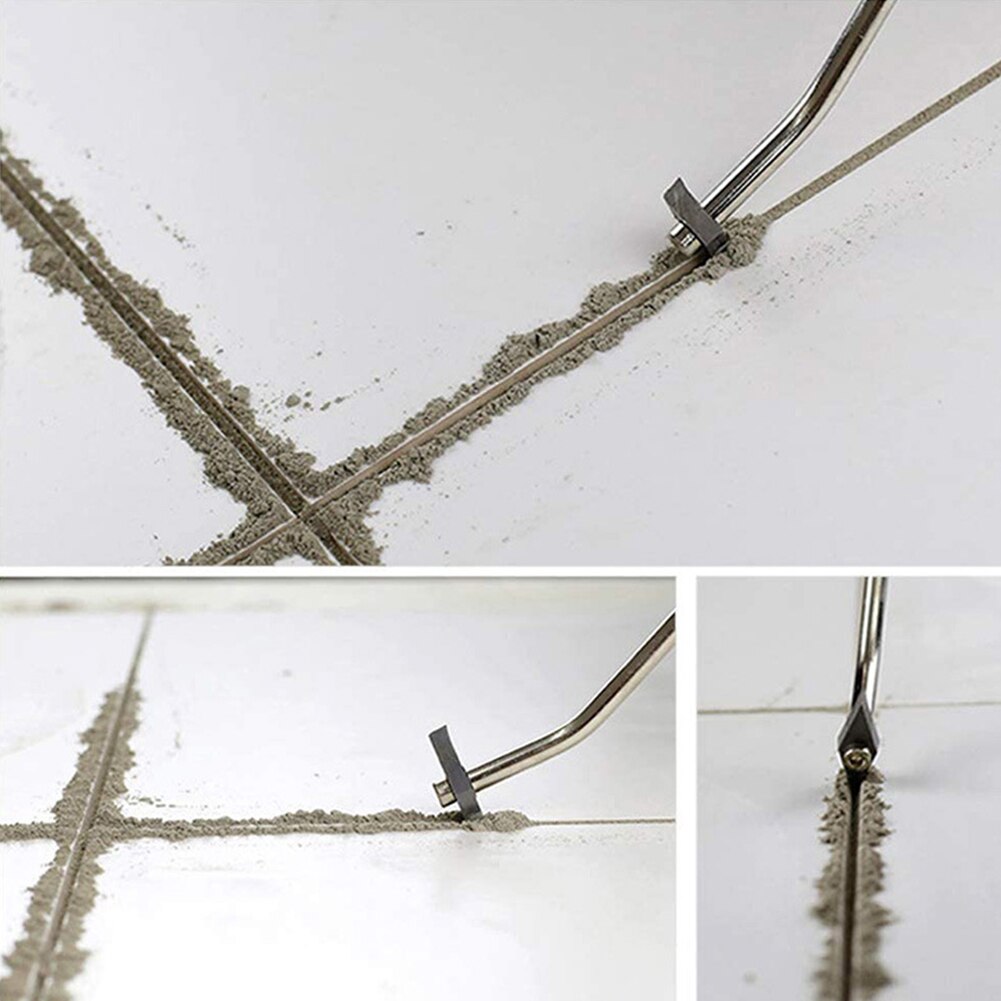 9pcs Filling And Caulking Kit Grout Removal Tool Tile Floor Seam Repair Tools For Joint Cleaner Construction Tool